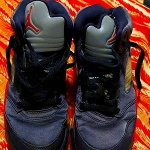 Men's size 8 Black and red Jordan